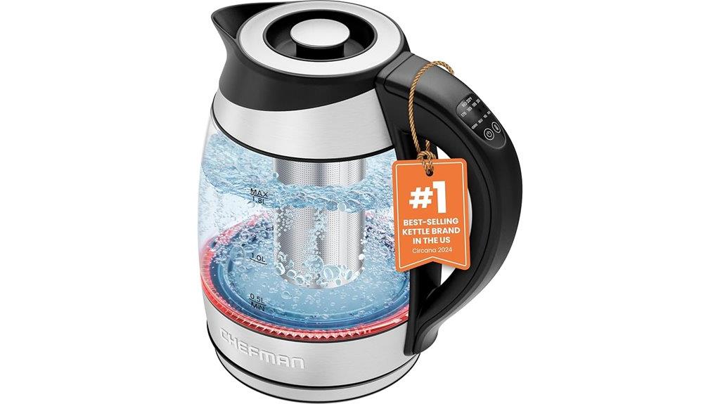 electric kettle with temperature control