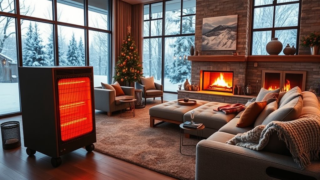 large room heating considerations