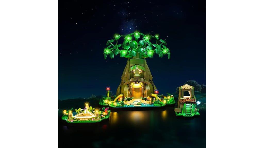 lego great deku tree led