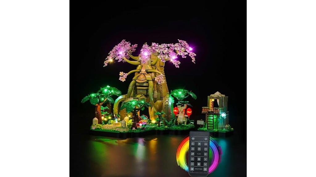 lego zelda tree lights