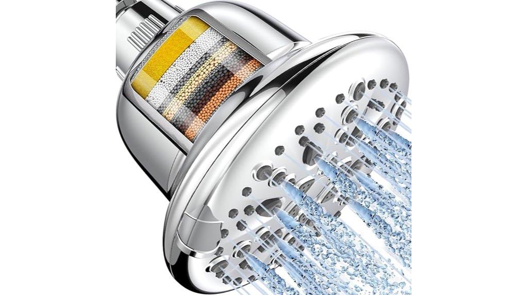 multi mode filtered shower head
