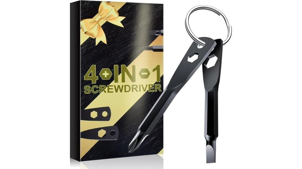 multi purpose men s keychain tools