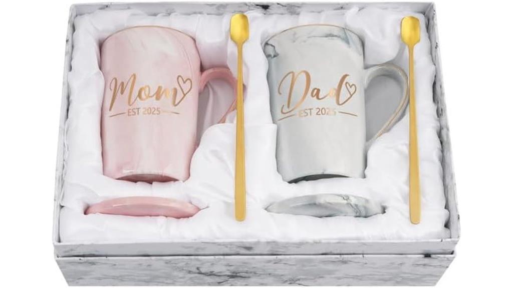 pregnancy couple mug gift
