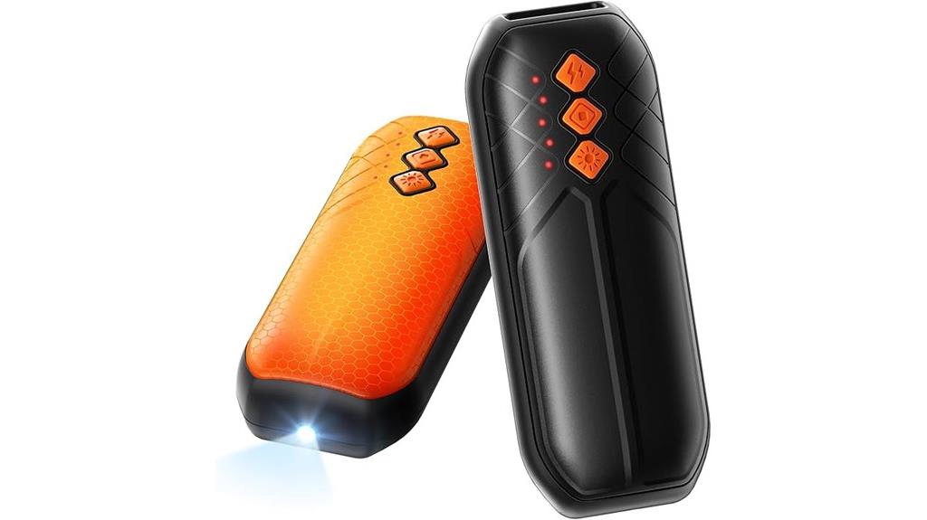 rechargeable hand warmers with lights