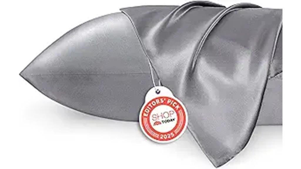 satin pillowcases cooling queen