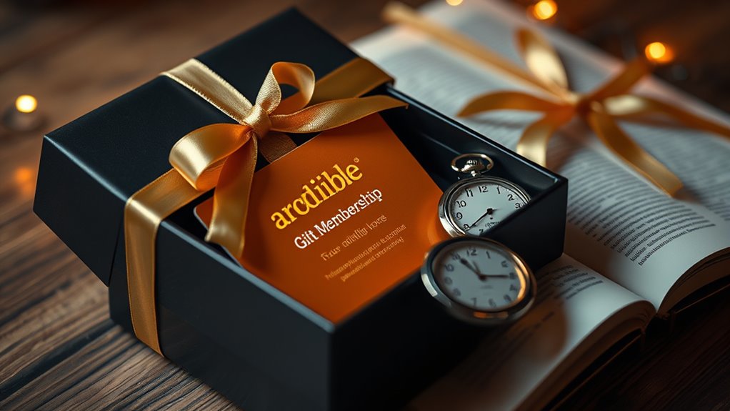top audible gift options