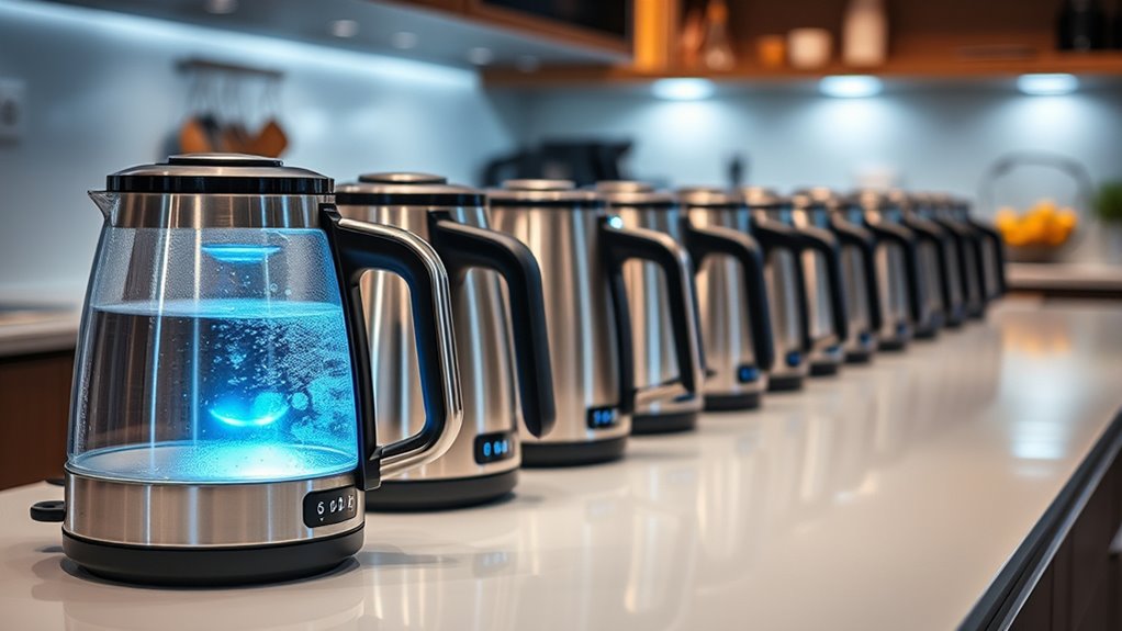 top electric kettles with settings