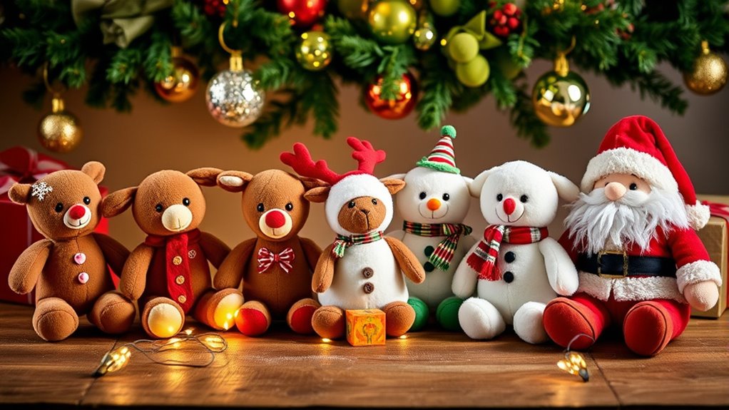 top jellycat holiday plushes