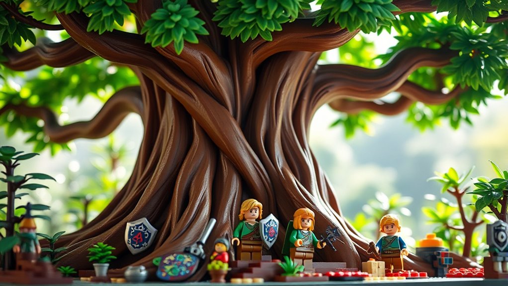 top lego deku tree sets