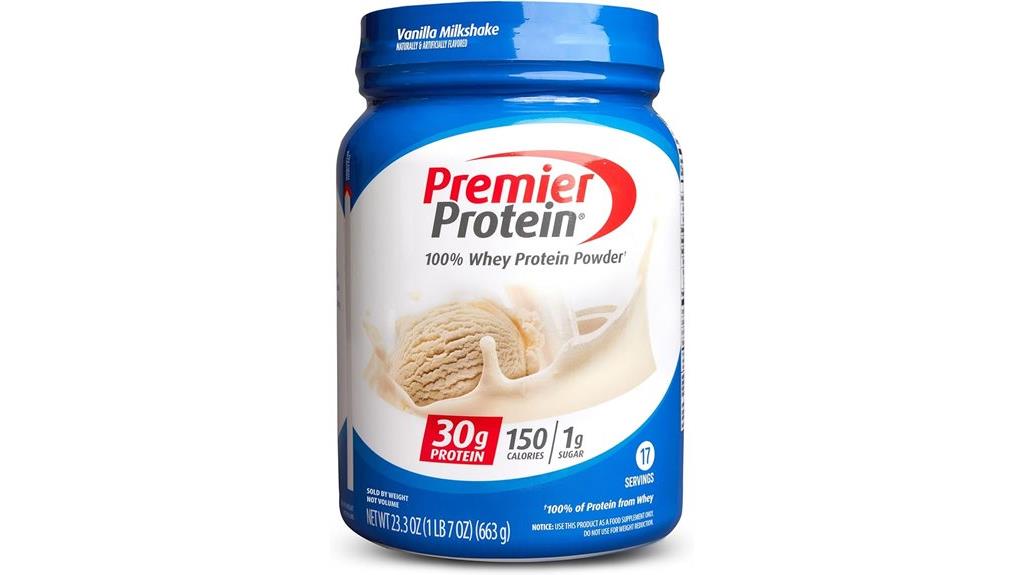 vanilla flavor 30g protein