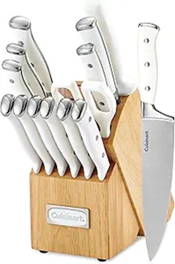 Cuisinart 15-Piece Stainless Steel Knife Set
