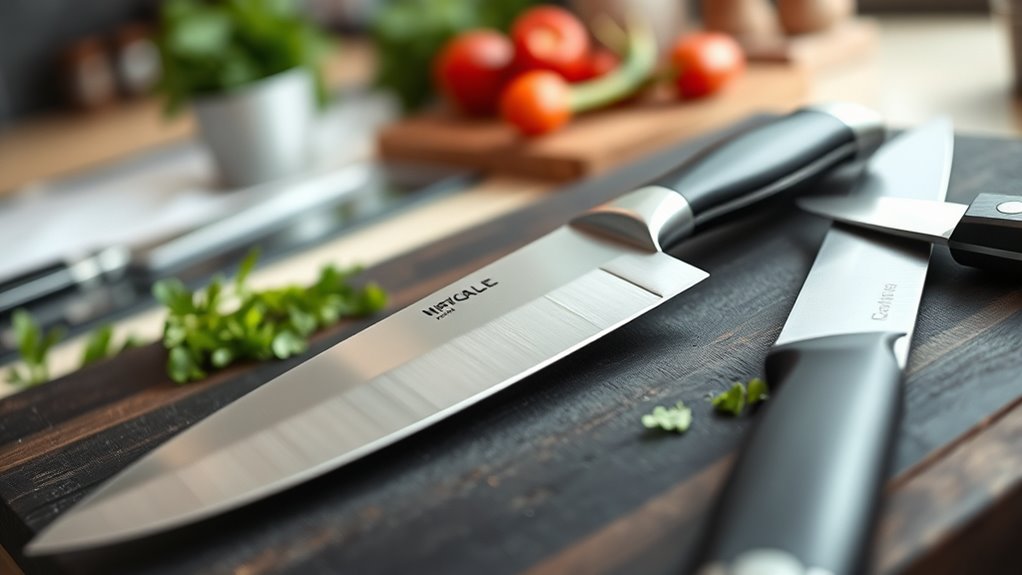 blade material handle comfort