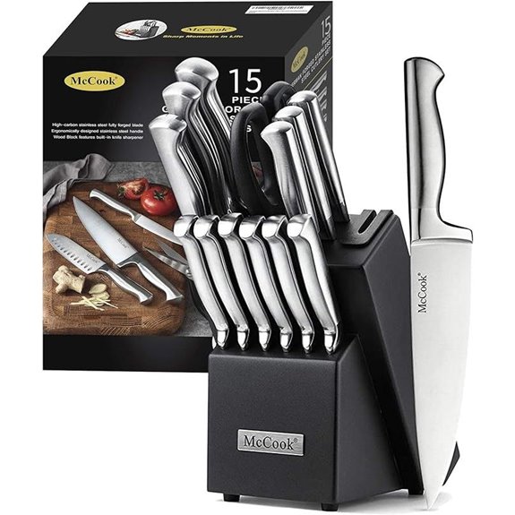 McCook German Stainless Steel Knife Set