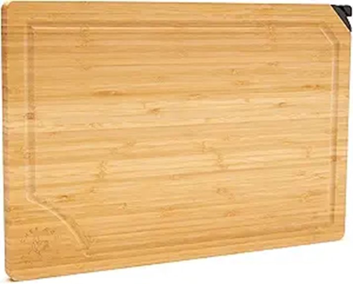 Luxury Eco-Friendly Cutting Board with Knife Sharpener
