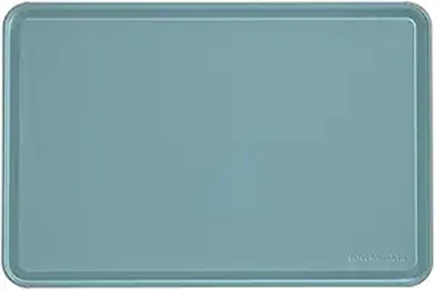 KitchenAid Plastic Cutting Board with Trench Non-Slip Edges