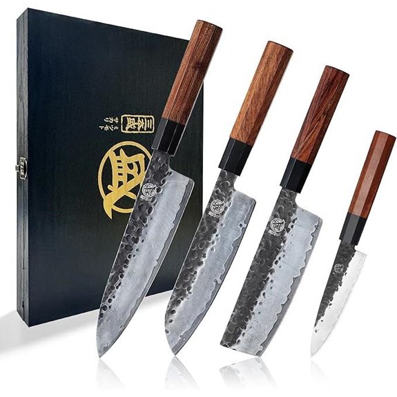 MITSUMOTO SAKARI Chef’s Knife Set (4 Pcs)