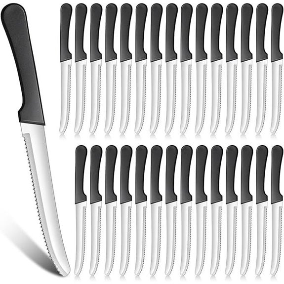 stainless steel steak knives