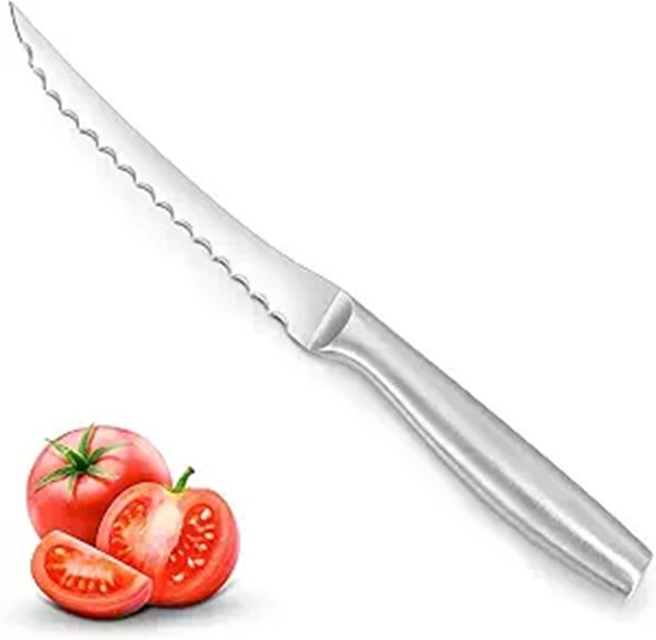 Tomato Knife Serrated Blade for Tomatoes and Vegetables