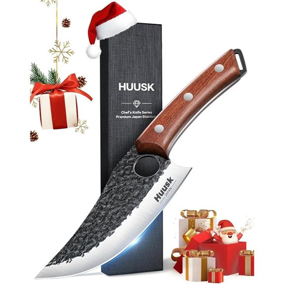Huusk Viking Chef Knife with Ergonomic Handle