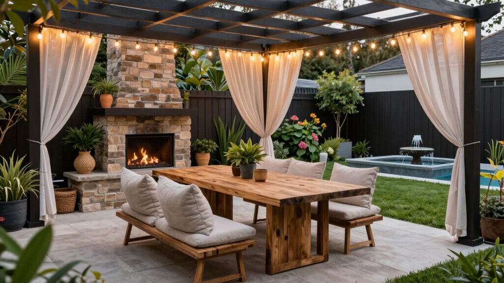 backyard alfresco upgrade ideas