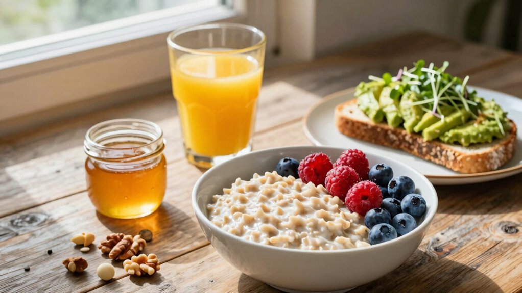 balanced meal timing hydration