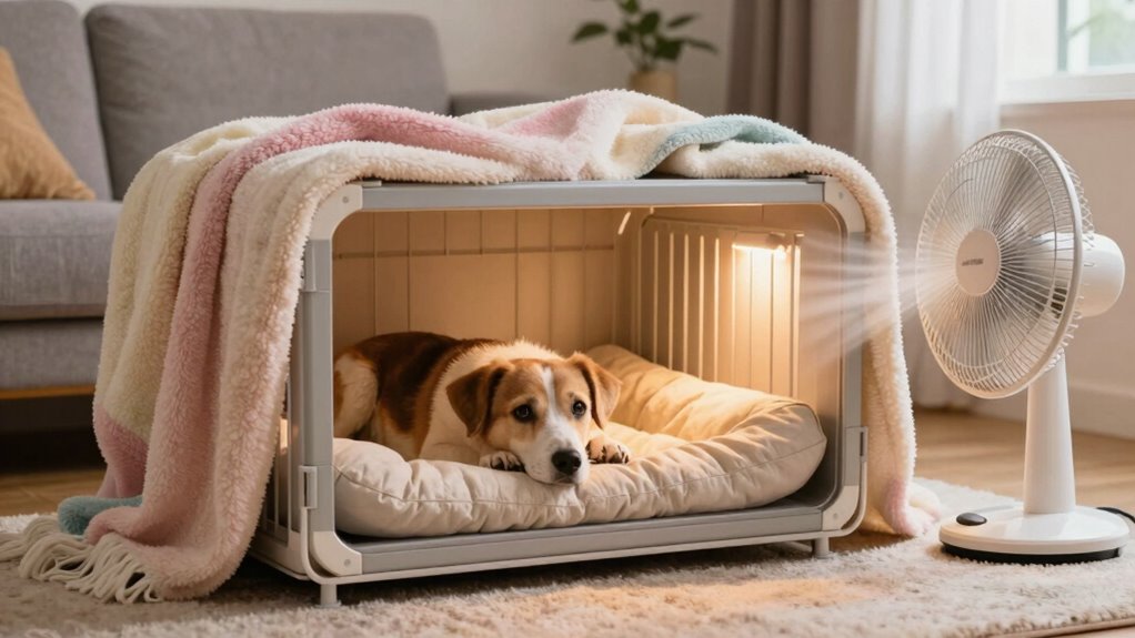 calming crate for dogs