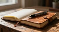 comfortable journaling environment