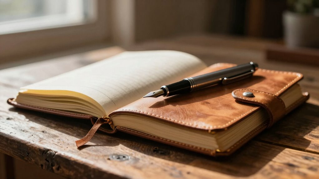 comfortable journaling environment