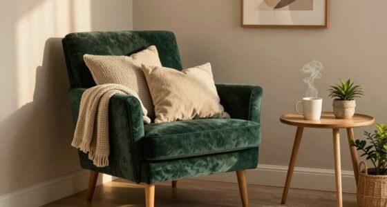 comfortable stylish relaxation spot