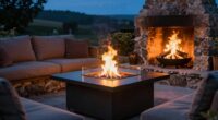 comparison of fire features