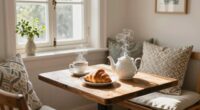 cozy morning breakfast spaces