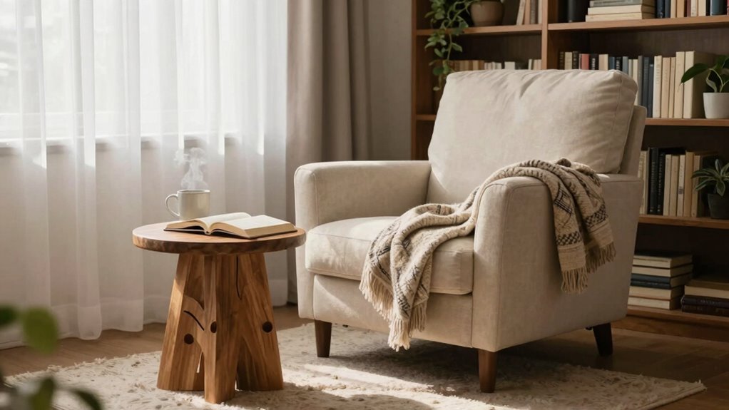 cozy space for reflection