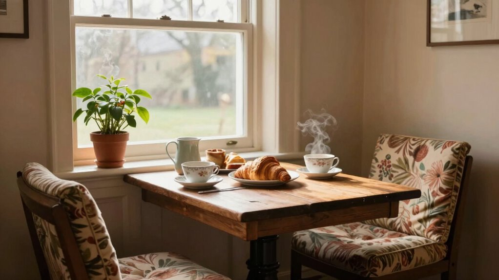 cozy space saving breakfast retreat