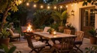 create inviting outdoor gathering areas