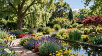 create peaceful biodiverse garden
