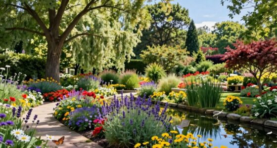 create peaceful biodiverse garden
