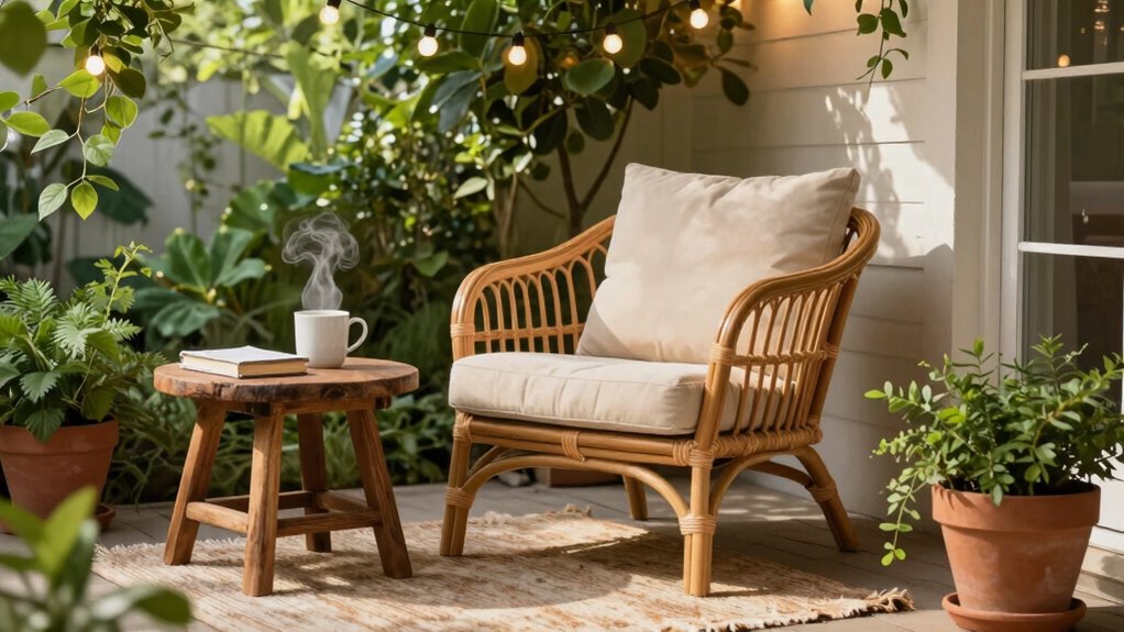 create relaxing patio retreat