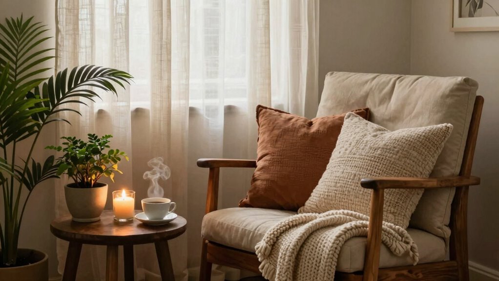 design a weekly relaxation nook