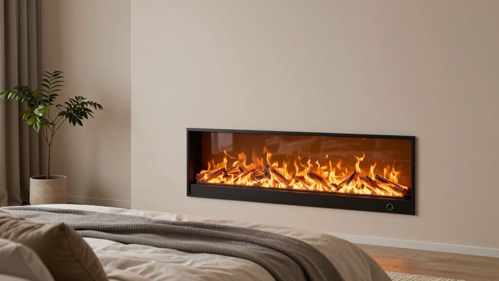 electric fireplaces for bedrooms