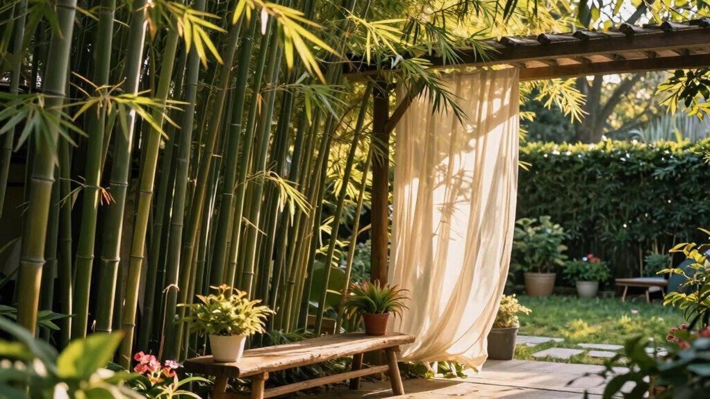 enhancing outdoor privacy easily