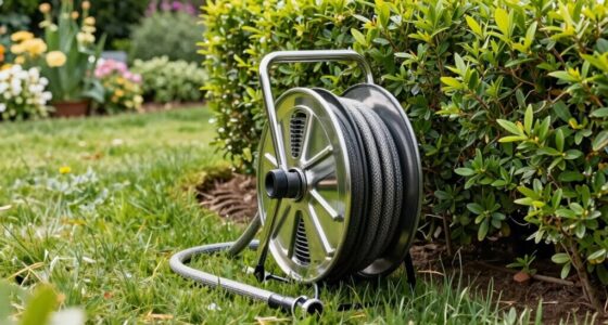 garden hose reel upgrade