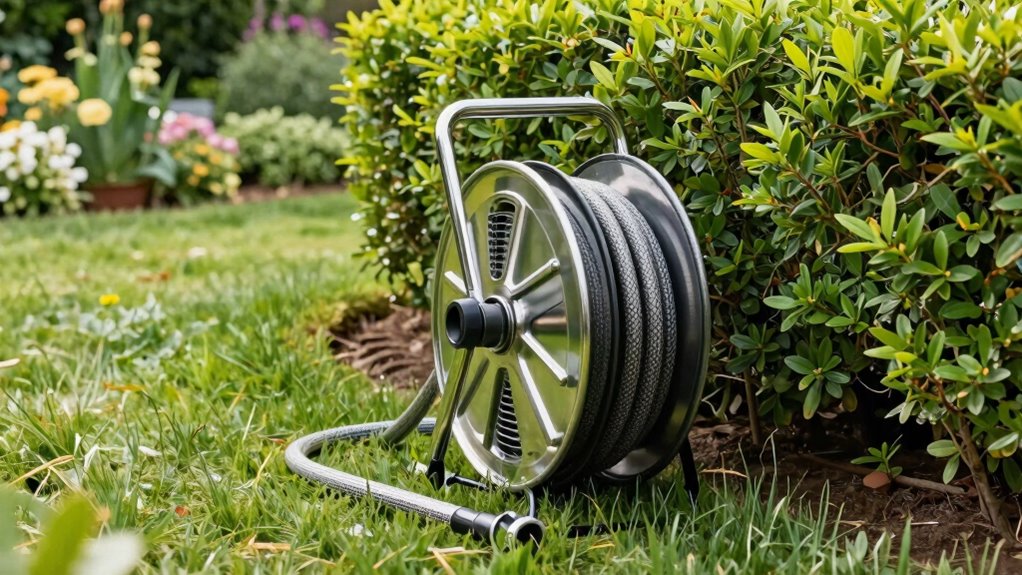 garden hose reel upgrade