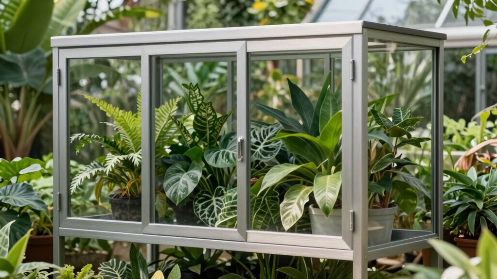 greenhouse cabinets aesthetic appeal