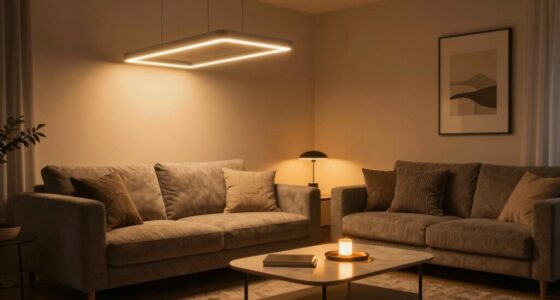 grounded evening lighting scenes