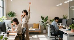 healthy balanced work environment
