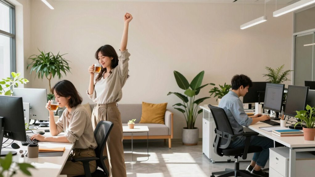 healthy balanced work environment