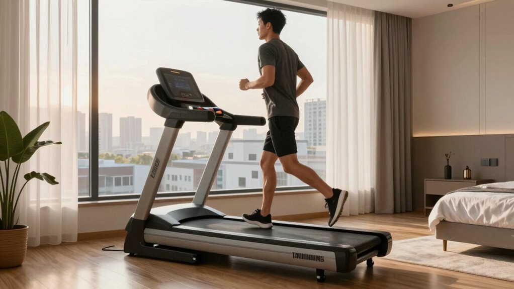 home treadmill walking trend