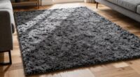 large rugs absorb sound