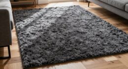large rugs absorb sound