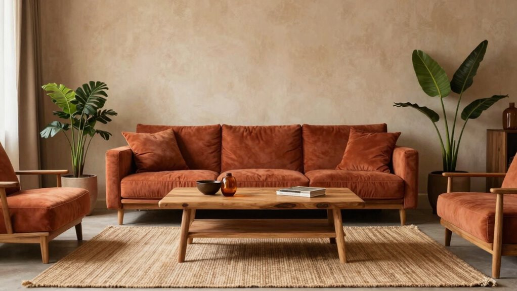 layered earth tone textures